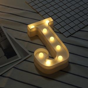 LED Night Light Creative 26 English Alphabet