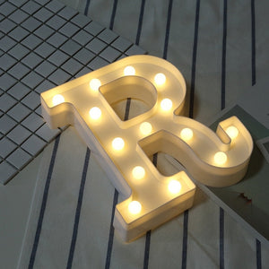 LED Night Light Creative 26 English Alphabet