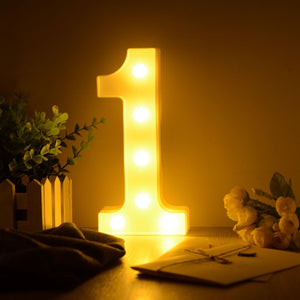 LED Night Light Creative 26 English Alphabet