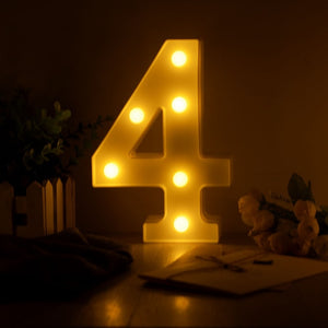 LED Night Light Creative 26 English Alphabet