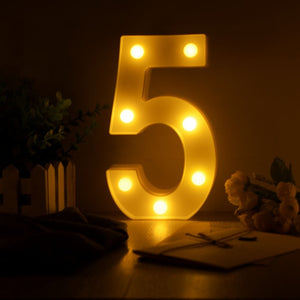 LED Night Light Creative 26 English Alphabet